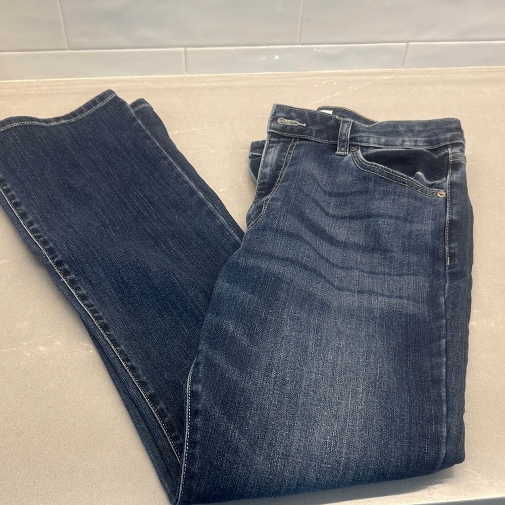 Classic Bootcut  Blue Denim Jeans by Rancan